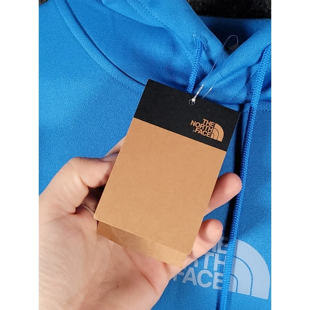 The North Face Horizon Logo Pullover Hoodie Small Mens Blue Sweatshirt NWT $75